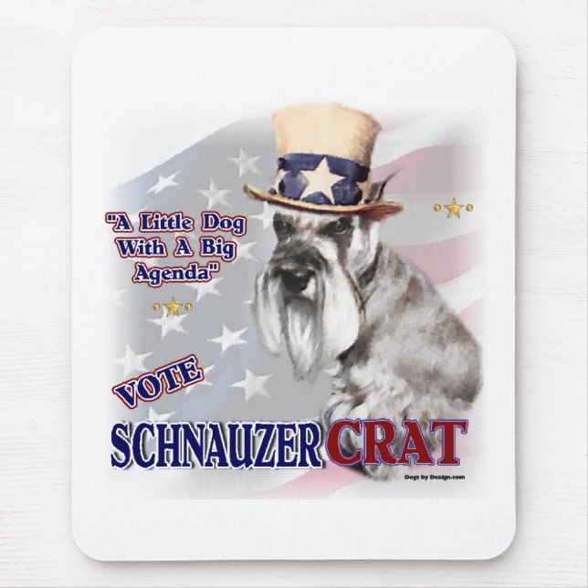 Miniature Schnauzer Gifts Mouse Mat (Front)