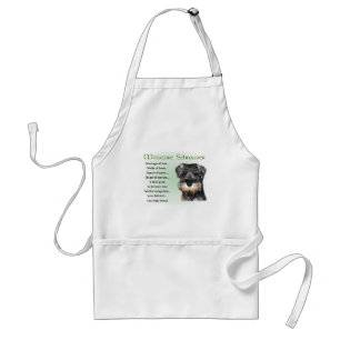 Miniature Schnauzer Gifts Standard Apron