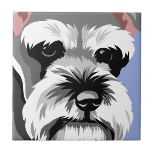 Miniature Schnauzer Gifts Tile