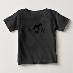 Miniature Schnauzer Heartbeat T-Shirt