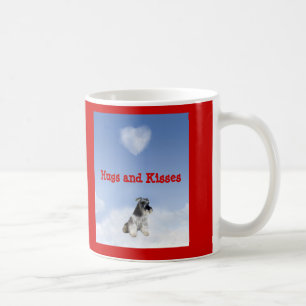 Miniature Schnauzer Hugs and Kisses Mug