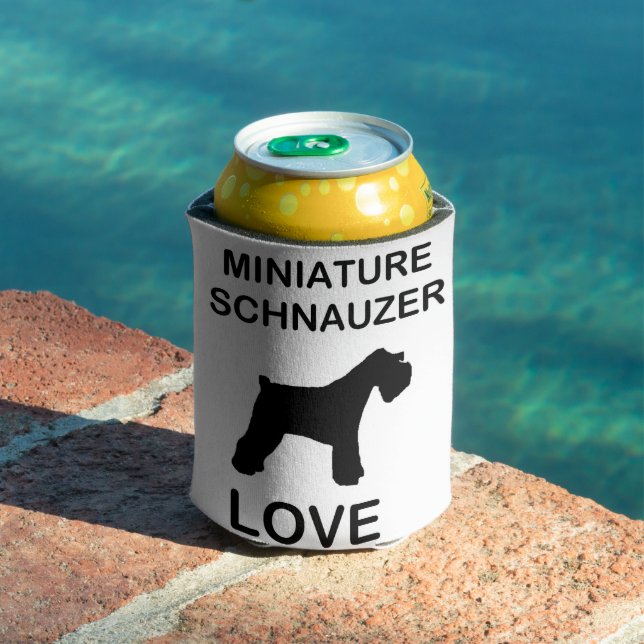 Miniature_Schnauzer love Can Cooler (In Situ Pool)