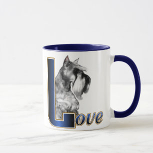 Miniature Schnauzer LOVE Mug