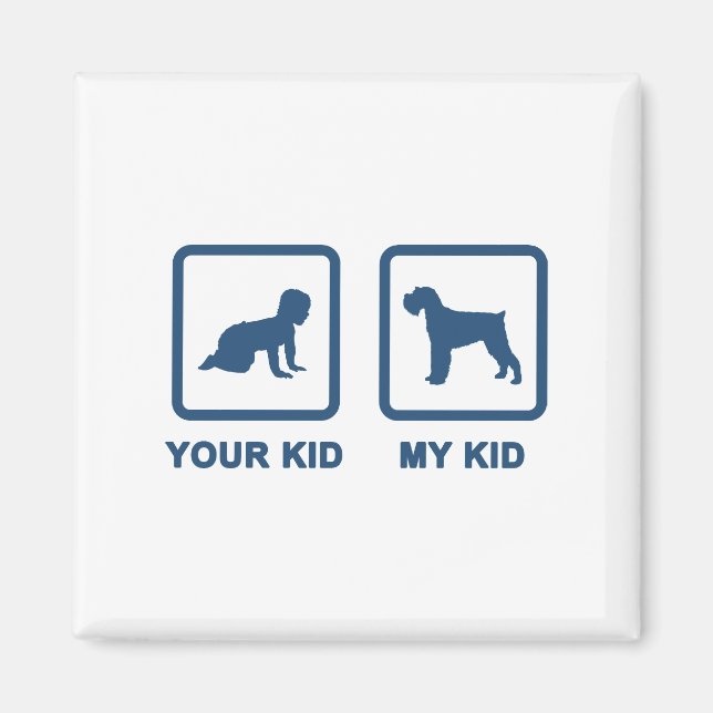 Miniature Schnauzer Magnet (Front)