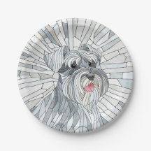 Miniature Schnauzer Mosaic art