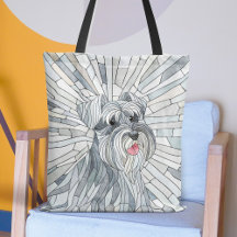 Miniature Schnauzer Mosaic art
