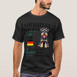 Miniature Schnauzer Origin Funny Mini Schnauzer Lo T-Shirt