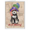 Miniature Schnauzer Pirate Card