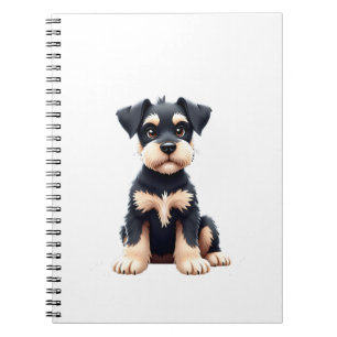 Miniature Schnauzer Puppy (4) Notebook