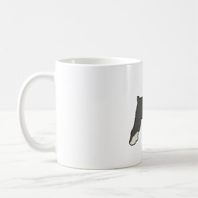 Miniature_Schnauzer salt and pepper silo Coffee Mug (Left)