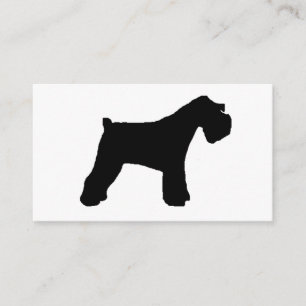 Miniature_Schnauzer silo Business Card