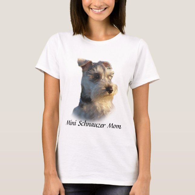 Miniature Schnauzer T-Shirt (Front)