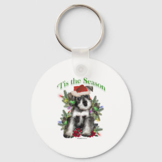 Miniature Schnauzer ‘Tis Key Ring