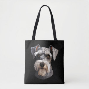 Miniature Schnauzer Tote Bag