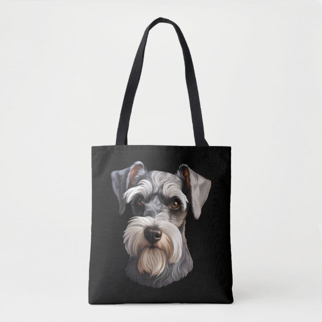 Miniature Schnauzer Tote Bag (Front)
