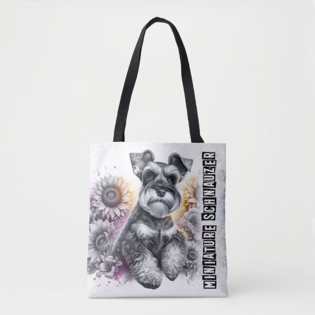 Miniature Schnauzer  Tote Bag (Front)