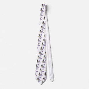 Miniature Schnauzer Trick Tie