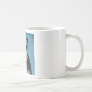 Miniature Schnauzer Water Colour Art Painting Coffee Mug
