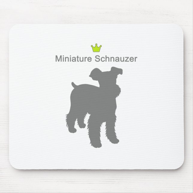 Miniature Schnauzerg5 Mouse Mat (Front)