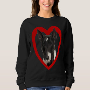 Miniature Terrier Dog Heart Miniature Bull Terr Sweatshirt