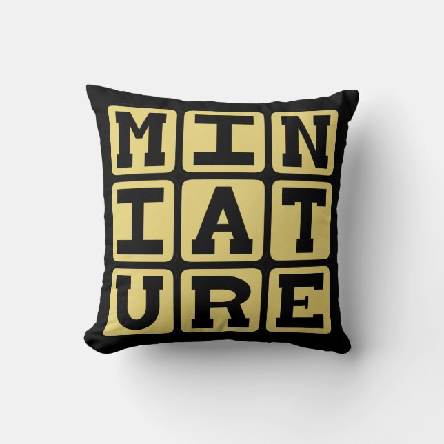 Miniature, Tiny Collectable Cushion (Front)