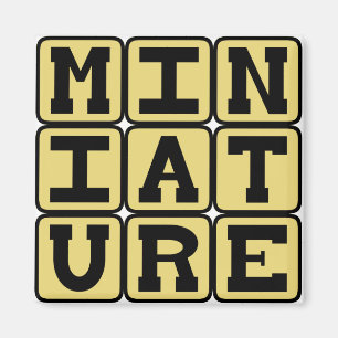 Miniature, Tiny Collectable Magnet