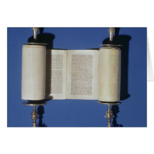 Miniature Torah Scroll, 1765
