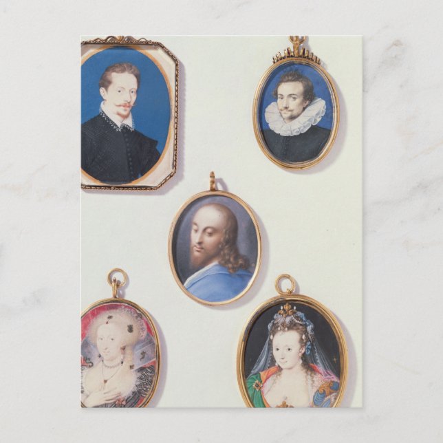 Miniatures. from LtoR, TtoB: Sir Arundel Talbot; U Postcard (Front)