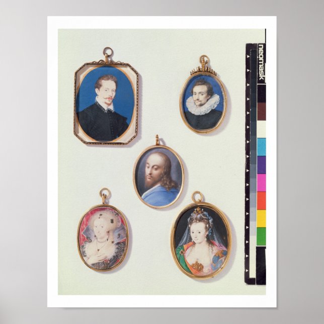 Miniatures. from LtoR, TtoB: Sir Arundel Talbot; U Poster (Front)