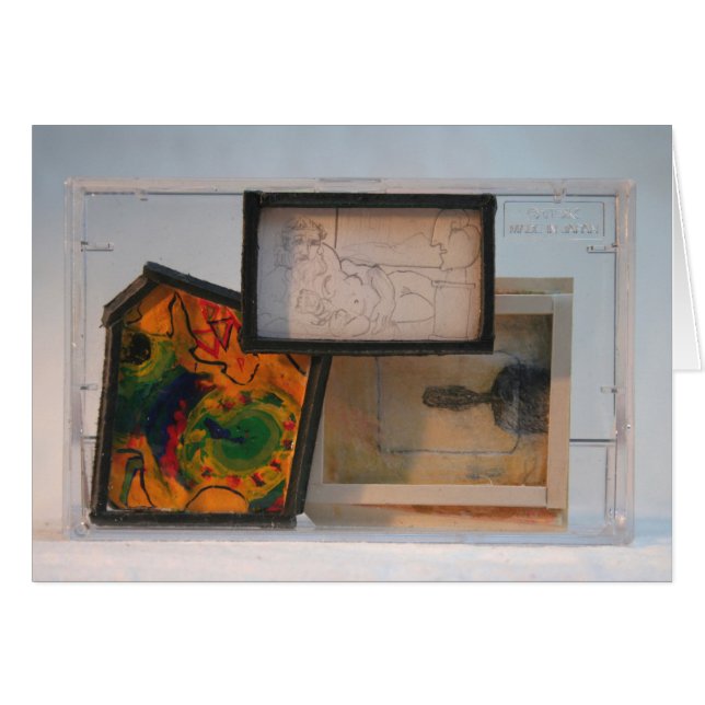 Miniatures Homage to Painters K7 1986 Mixed-media (Front Horizontal)