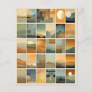 Miniatures Landscapes Decoupage Scrapbook Paper