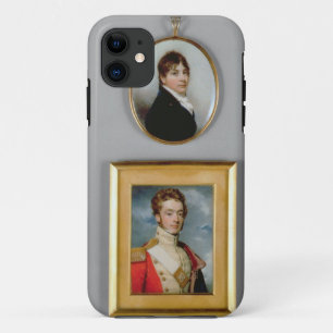 Miniatures of Young Officers of the 38th Madras Na iPhone 11 Case