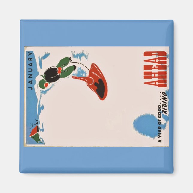 MiniBob Winter Magnet (Front)