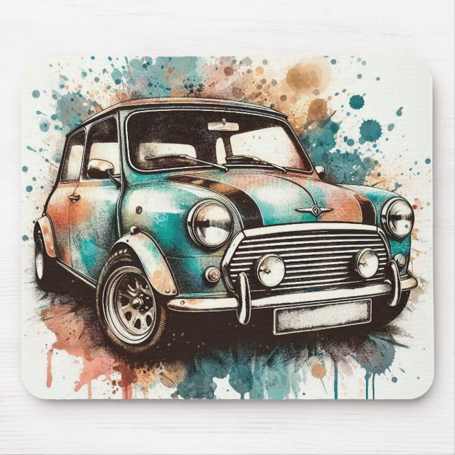 Minicar Mouse Mat (Front)