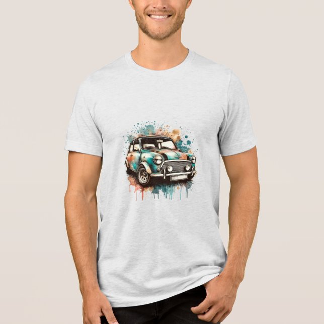 Minicar Tri-Blend Shirt (Front)
