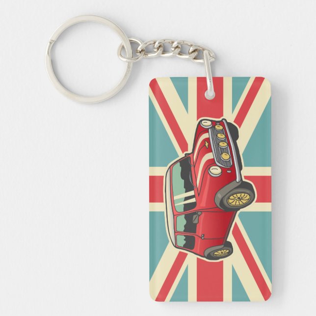 Minicar vintage key ring (Front)