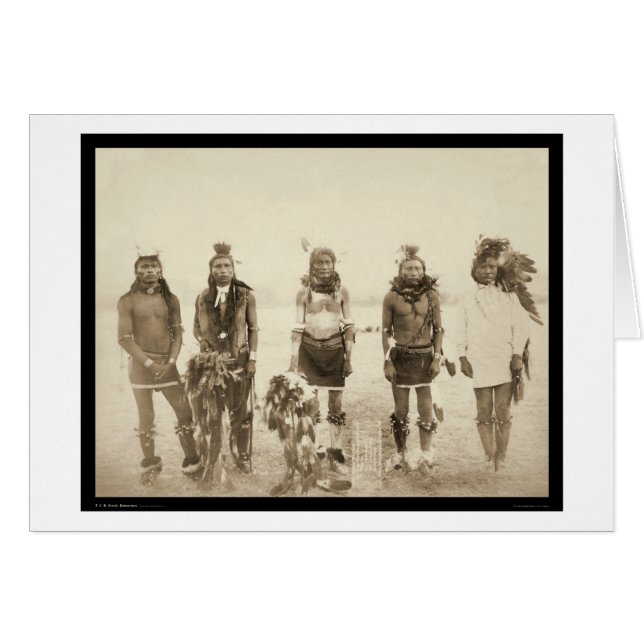 Miniconjou Indian Grass Dancers SD 1890 (Front Horizontal)