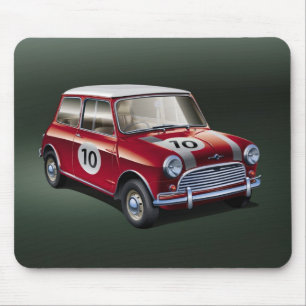 MiniCooper S1 Red Mouse Mat