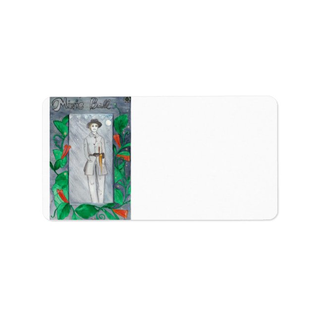 Minie Ball Label (Front)