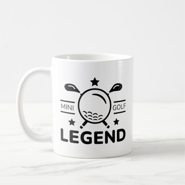 Minigolf Legend Coffee Mug (Left)