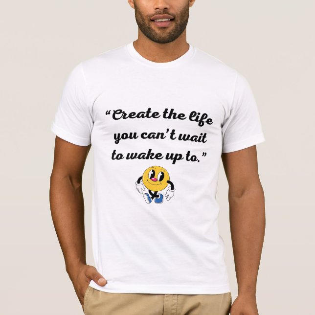 Minimal Abstract Art Tee (Front)