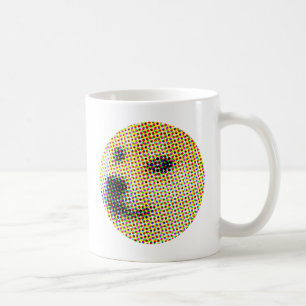 Minimal/abstract doge coffee mug