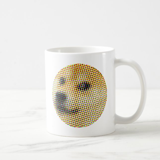Minimal/abstract doge coffee mug (Right)