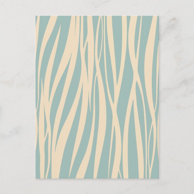 Minimal abstract holiday postcard (Front)