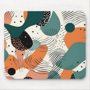 Minimal Abstract Seamless Pattern - Geometric (12) Mouse Mat