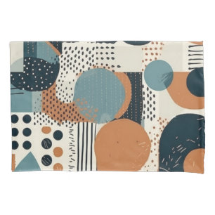 Minimal Abstract Seamless Pattern - Geometric (14) Pillowcase