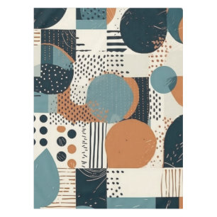 Minimal Abstract Seamless Pattern - Geometric (14) Tablecloth