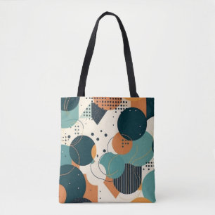Minimal Abstract Seamless Pattern - Geometric (3) Tote Bag