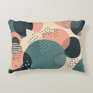 Minimal Abstract Seamless Pattern - Geometric (6) Decorative Cushion