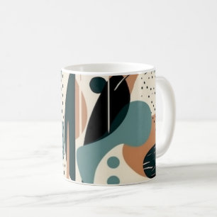 Minimal Abstract Seamless Pattern - Geometric (9) Coffee Mug